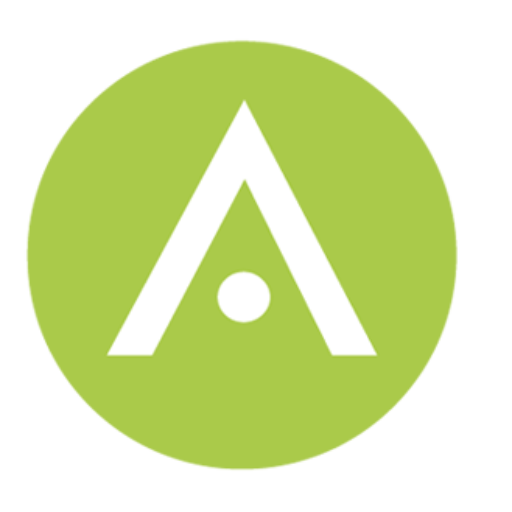 Aveda Institute Maryland Logo in Light Green 